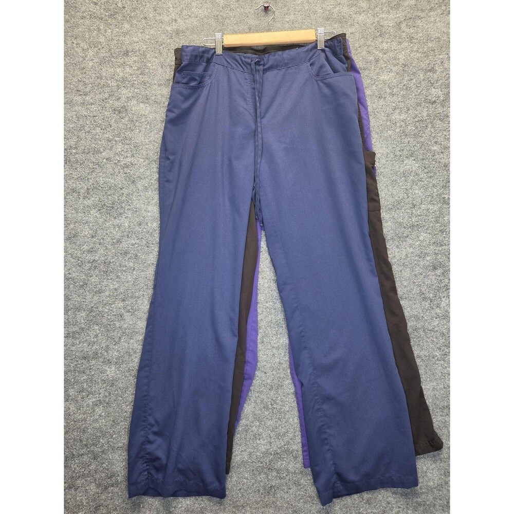 Grey's Anatomy By Barco Scrub Cargo Pants Womens L Lot 4 Multicolor Drawstring